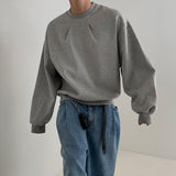 Taooba-6525 FRONT FOLDED PULLOVER SWEATER