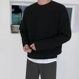 Taooba-4046 ROUNDNECK KNITTED SWEATER
