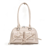 Taooba Christmas Gift outfit -The Galactic Satchel Bow Leather Shoulder Bag