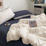 Taooba-Dusty Shades Plain Bedding Set