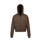 Taooba  No. 10828 BOXY ZIP-UP HOODIE