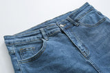 Taooba- 1547 DENIM STRAIGHT JEANS