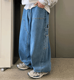 Taooba- 11180 BAGGY DENIM JEANS