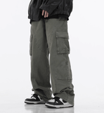 Taooba- 9582 CARGO DENIM PANTS