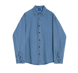 Taooba- 11251 DENIM BUTTON-UP SHIRT JK