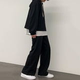 Taooba  No. 1423 TWO PIEC HOODIE SWEATPANTS SET (TOP & BOTTOM)