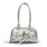 Taooba Christmas Gift outfit -The Galactic Satchel Bow Leather Shoulder Bag