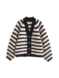 Taooba Davi Striped Cardigan Jacket