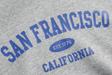 Taooba-6683 LETTERED SAN FRANCISCO PULLOVER HOODIE