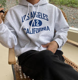 Taooba-5275 LOS ANGELES LETTERED HOODIE