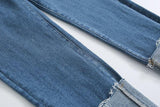 Taooba- 1547 DENIM STRAIGHT JEANS