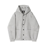 Taooba  No. 5418 OVERSIZE BUTTON-UP HOODIE JK