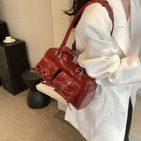 Taooba Christmas Gift outfit -The Galactic Satchel Bow Leather Shoulder Bag