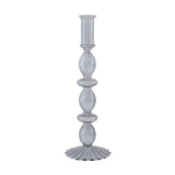 Taooba Glass Candle Holders Nordic Decor Taper Candle Holder Candlesticks for Home Wedding Room Decoration Party Vase Home Decor