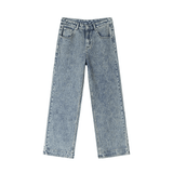 Taooba- 11178 LIGHT BLUE DENIM STRAIGHT JEANS