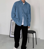 Taooba- 4382 DENIM COLLAR SHIRT