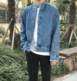 Taooba- 1088 CHINESE COLLARED DENIM JK