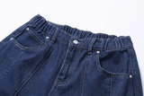 Taooba- 11269 RECONSTRUCTED BAGGY STRAIGHT DENIM JEANS