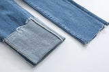 Taooba- 1547 DENIM STRAIGHT JEANS