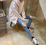 Taooba No. 2818 BASIC ZIP-UP HOODIE