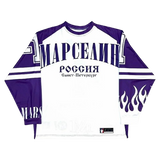 Taooba §²§à§ã§ã§ڧñ Jersey Y2K Clothes Mens Womens T Shirt Harajuku Hip Hop Graphics Letter Oversized Pullover Sweatshirt Long Sleeve Tops