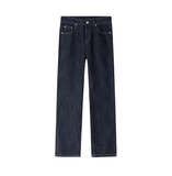 Taooba- 10606 NAVY BLUE STRAIGHT DENIM JEANS