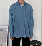 Taooba- 4382 DENIM COLLAR SHIRT