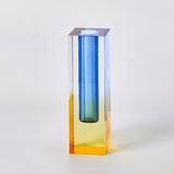 Taooba Acrylic Pillar Bud Vase Tabletop Glass Vases Luxury Decorative Crystal Nordic Room Decoration Home Decor Home Vase