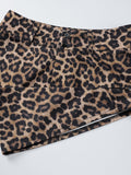 Taooba Everley Mesh V-Neck Leopard Set