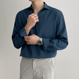 Taooba-2564 V-NECK COLLAR SHIRT