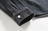 Taooba- 5166 DARK GRAY DENIM SHIRT