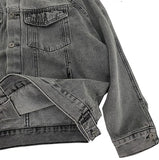 Taooba- 4461 WASHED GRAY DENIM JK