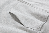 Taooba  No. 4091 GRAY ZIP-UP HOODIE & SWEATPANTS (TOP & BOTTOM)