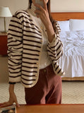 Taooba Christmas Gift outfit -Stripe Cardigan