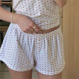 Taooba Christmas Gift outfit -Women Lounge Shorts Floral Print Y2k Low Rise Sexy Micro Shorts Pajama Bottoms Cute Sleep Shorts