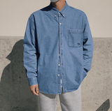 Taooba- 4083 DENIM COLLAR SHIRT