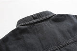 Taooba- 5166 DARK GRAY DENIM SHIRT