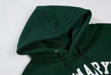 Taooba  No. 3079 GREEN LETTERED HOODIE