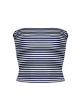 Taooba Arina Striped Knitted Tube Top