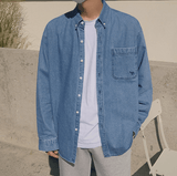 Taooba- 4083 DENIM COLLAR SHIRT