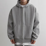 Taooba  No. 4390 ESSENTIALS ZIP-UP HOODIE