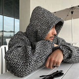 Taooba  No. 7020 TWEED PULLOVER HOODIE