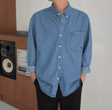 Taooba- 4083 DENIM COLLAR SHIRT