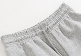 Taooba-4091 GRAY ZIP-UP HOODIE & SWEATPANTS (TOP & BOTTOM)