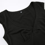 Taooba Aira V-Neck Basic Top