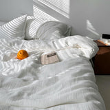 Taooba Airy Cloud White Bedding Set