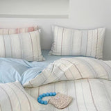 Taooba Asymmetry Jacquard Bedding Set - Blue