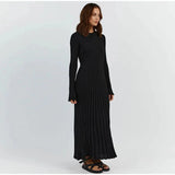 Taooba Bailei Knit Maxi Dress