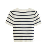 Taooba Bani Knitted Striped Top