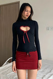 Taooba Cadance Heart Cut Top